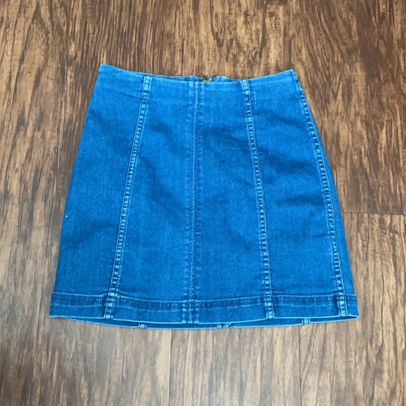 Free People Dresses & Skirts - Free People Modern Femme Denim Mini Skirt